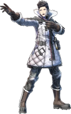 Claude Wallace in Valkyria Chronicles 4.