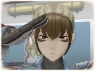 Wendy's appearance in Valkyria Chronicles.