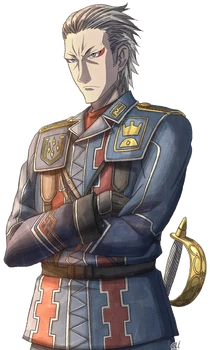 Baldren in Valkyria Chronicles 3.
