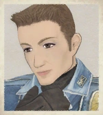 Jann's portrait in Valkyria Chronicles.