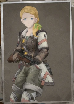 Millennia Hudson in Valkyria Chronicles 4.