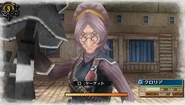 In-game screenshot of Gloria in Valkyria Chronicles 3.