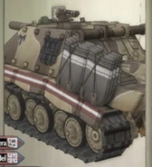Imperial Tank Destroyer rear view