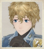 Homer's portrait in Valkyria Chronicles.