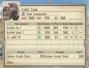 Light Imperial Tank 4 (note the additional turret armor)