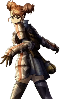 Rosie in Valkyria Chronicles 3.