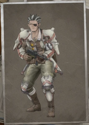 Ryan Ford in Valkyria Chronicles 4.