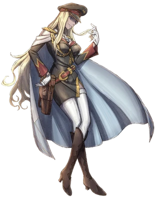 Lydia in Valkyria Chronicles 3.