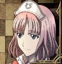 Clarissa's portrait in Valkyria Chronicles 3.