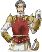 Baldren's alternate costume.