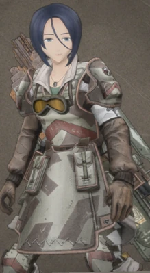 Aoife in Valkyria Chronicles 4.