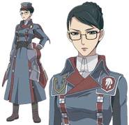 Eleanor's appearance in the Valkyria Chronicles Anime.