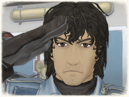 Hannes' appearance in Valkyria Chronicles.