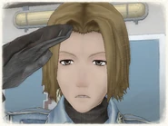 Herbert's appearance in Valkyria Chronicles.