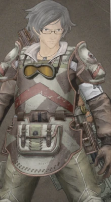 Jascha Alatt in Valkyria Chronicles 4.
