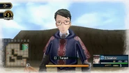 In-game screenshot of Eleanor in Valkyria Chronicles 2.