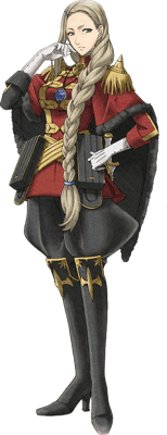 Audrey in Valkyria Chronicles 2.