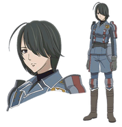 Marina's appearance in the Valkyria Chronicles Anime.
