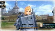 In-game screenshot of Emilia