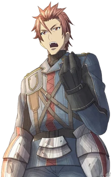 Leon in Valkyria Chronicles 3.