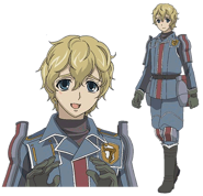 Homer's appearance in the Valkyria Chronicles Anime.