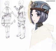 Shawl concept artwork.