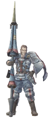 Largo in Valkyria Chronicles.