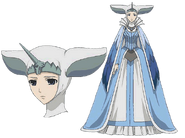 Cordelia's appearance in the Valkyria Chronicles Anime.