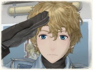 Homer's appearance in Valkyria Chronicles.