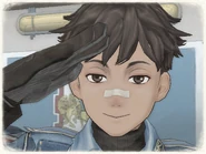 Montley's appearance in Valkyria Chronicles.