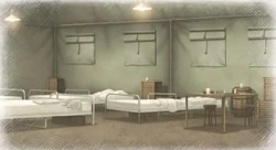 Nameless medical tent