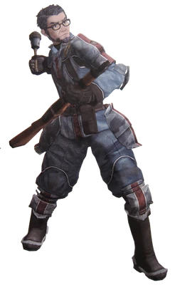 Wavy in Valkyria Chronicles.