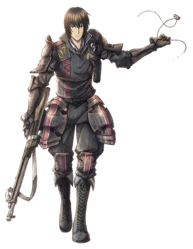 Kurt in Valkyria Chronicles 3.
