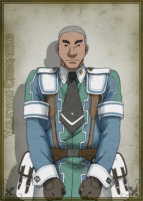 Raymond in Valkyria Chronicles Duel.