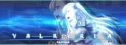 Riela's Valkyria in Valkyria Chronicles Duel.