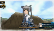 In-game screenshot of Edy in Valkyria Chronicles 2.