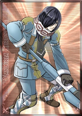 Jugin in Valkyria Chronicles Duel.