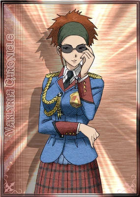 Chloe in Valkyria Chronicles Duel.