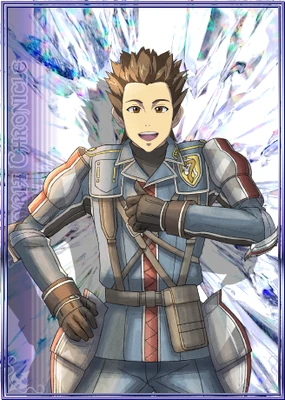 Ted in Valkyria Chronicles Duel.