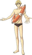 Randy's swimsuit in Valkyria Chronicles 2.