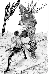 Belzébuth transperce fatalement Tesla.