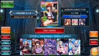 Choose Unit and Start Rounds