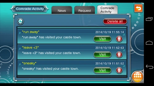 I saw it, I saw you! You won't get away.