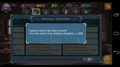 yay start screen island