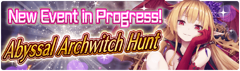 Banner 1st Abyssal Archwitch Hunt!