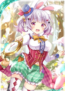 Clock Rabbit Lilly H