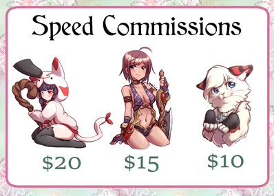 Commissions by ellienee