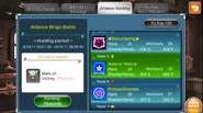 our final alliance ranking from November and highest finish!