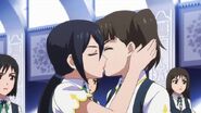 Girl2 kiss Girl3