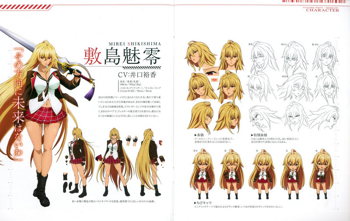 Characters appearing in Valkyrie Drive: Siren - Breakout Manga